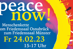 Menschenkette für den Frieden: Bistum beteiligt sich an Aufruf 