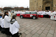 "Mini-Mobil" on tour: Bild: Bistum Osnabrück