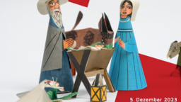 : Flyer Krippenausstellung 2023